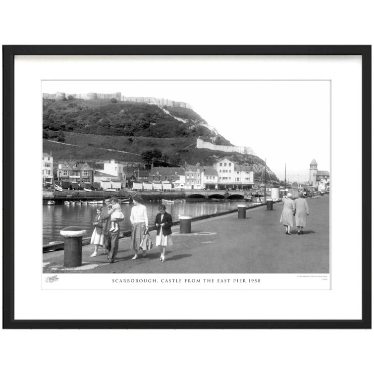 The Francis Frith Collection Scarborough, Castle From The East Pier